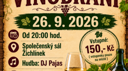26. září - Tradiční žichlínské vinobraní