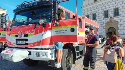 Na Světovém dnu první pomoci jste si mohli nechat změřit tlak i hladinu cukru v krvi