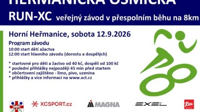 12. září - Závod v přespolním běhu Heřmanická osmička