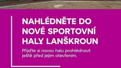 Veřejnost mohla nahlédnout do nedokončené sportovní haly