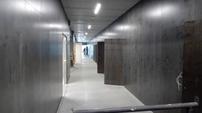 Veřejnost mohla nahlédnout do nedokončené sportovní haly