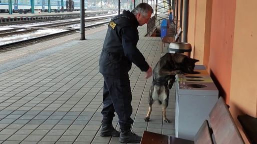 Policisté uzavřeli vlakové nádraží v České Třebové