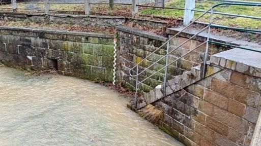 Tající sníh a déšť plní lanškrounské rybníky a koryta potoků