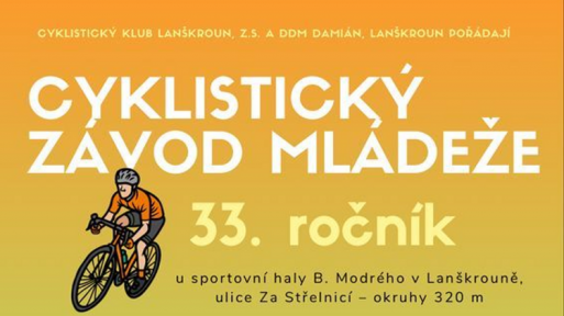 18. červen - 33. ročník Cyklistického závodu mládeže