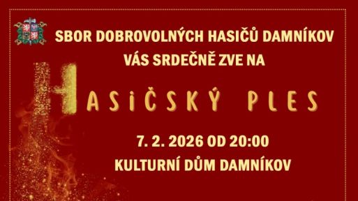 7. únor - Hasičský ples v Damníkově