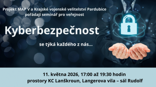 11. květen - Kyberbezpečnost se týká každého z nás