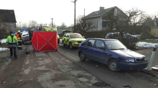 Smrtelná nehoda v Horním Třešňovci