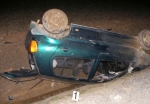 VW Polo_prevraceny_na_strechu