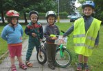 Odměňování malých cyklistů