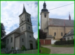 Kostel v Horní Čermné a Tatenicích