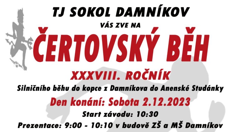 2. prosinec - Čertovský běh v Damníkově