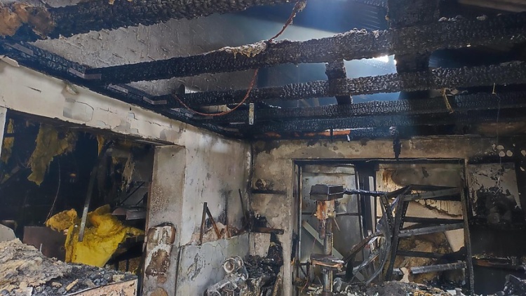 Netěsnost kouřovodu způsobila v Lubníku požár dílny
