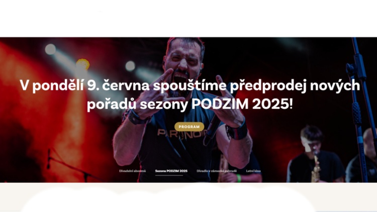 9. červen - Podzimní kulturní sezona je venku – abonmá a vstupenky v prodeji!