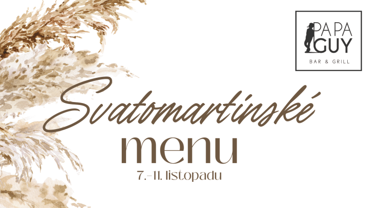 Inzerce: Svatomartinské menu v Papaguy Bar&Grill