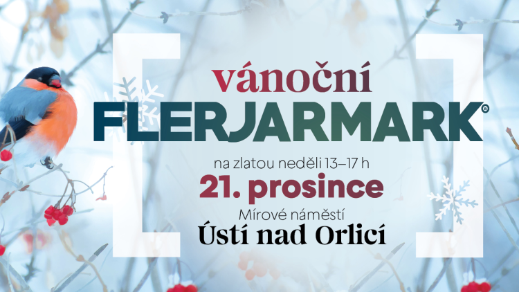21. prosinec - Vánoční FLERJARMARK poprvé v Ústí nad Orlicí