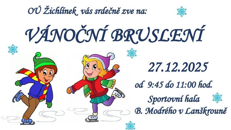 27. prosinec - Vánoční bruslení
