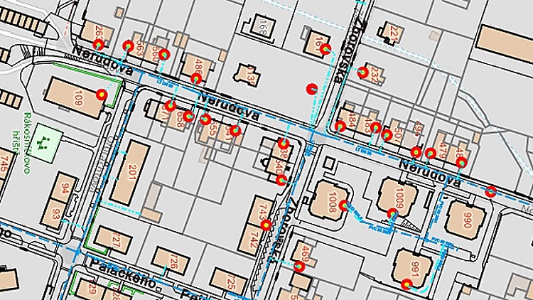 Odstávka vody 16. ledna v ulicích Nerudova a Zborovská