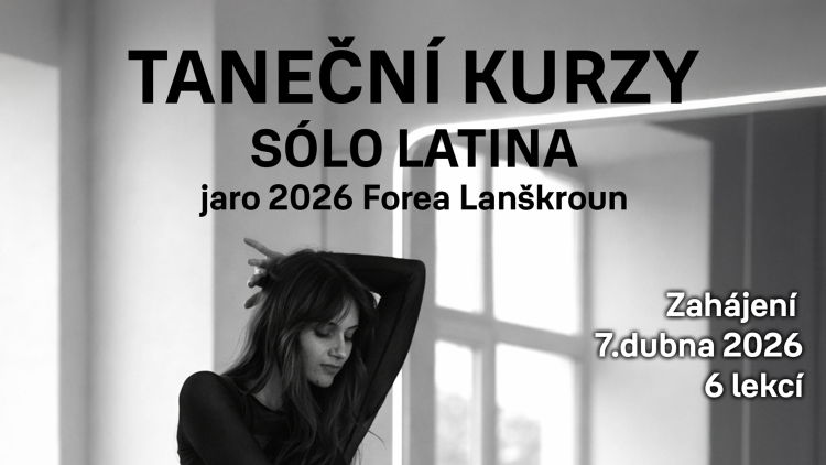 Inzerce: TANEČNÍ KURZY SÓLO LATINA JARO 2026