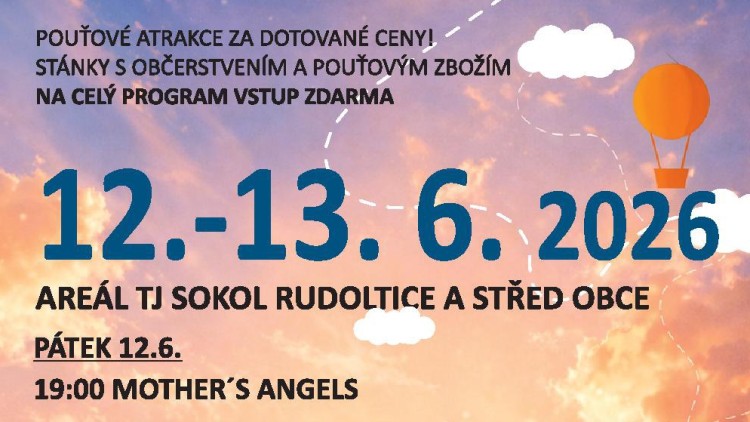 12. a 13. června - Rudoltická pouť