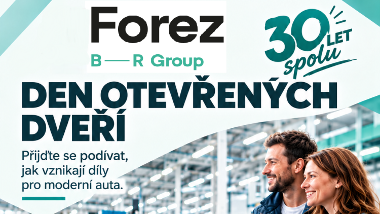 3. říjen - Den otevřených dveří ve společnosti Forez